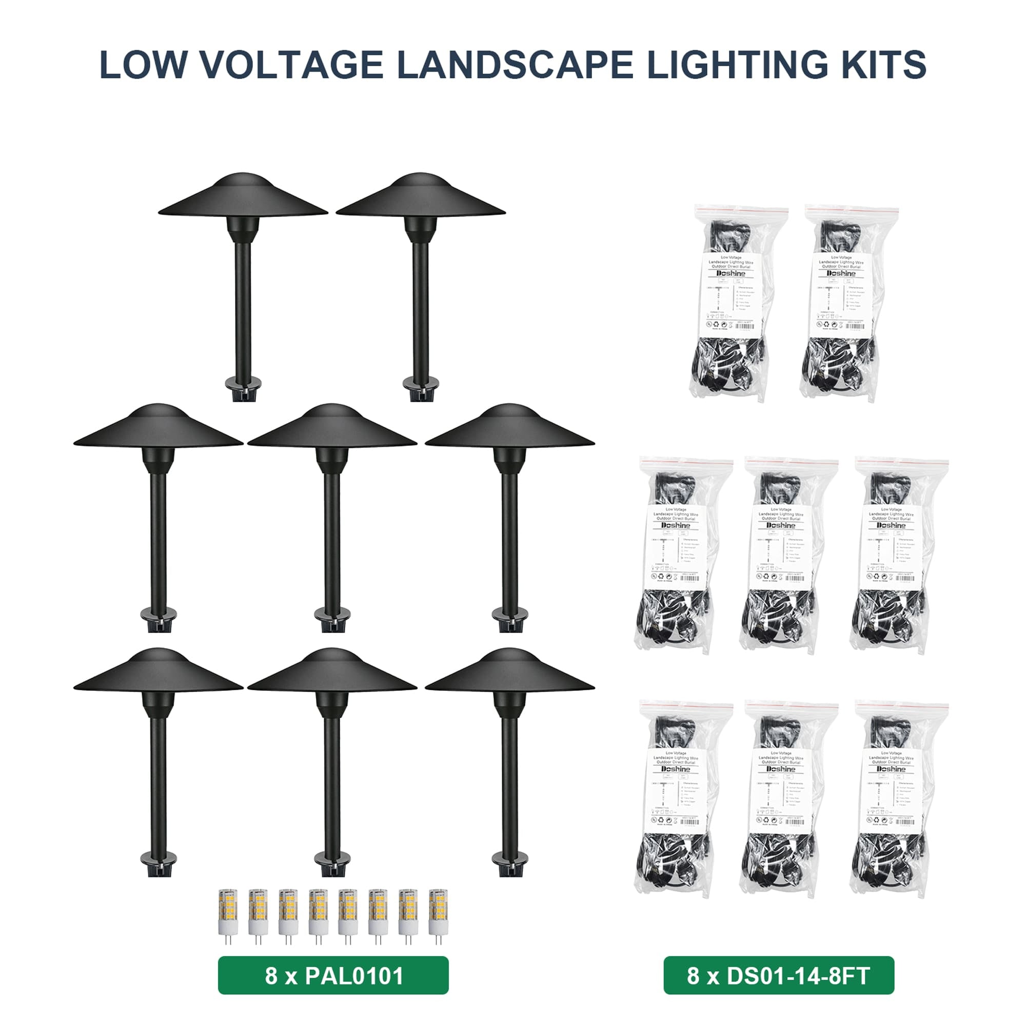 8 Path Lights Expansion Kit