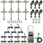 6 Spotlights, 8 Path Lights, 1 Transformer Complete Kit