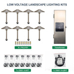 8 Path Lights, 1 Transformer Kit