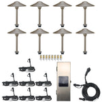 8 Path Lights, 1 Transformer Complete Kit