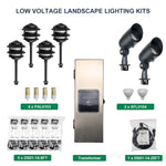 2 Spotlights, 4 Pagoda Lights, 1 Transformer Kit