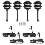 4 Pagoda Path Lights Expansion Kit
