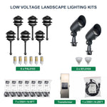 2 Spotlights, 6 Pagoda Lights, 1 Transformer Kit
