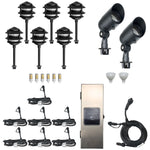 2 Spotlights, 6 Pagoda Lights, 1 Transformer Complete Kit