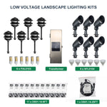 6 Spotlights, 6  Pagoda Lights, 1 Transformer Kit