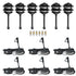 6 Pagoda Path Lights Expansion Kit