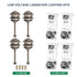 4 Pagoda Path Lights Expansion Kit