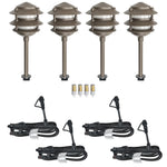 4 Pagoda Path Lights Expansion Kit