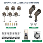 2 Spotlights, 6 Pagoda Lights, 1 Transformer Kit