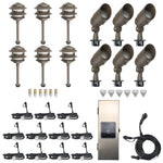 6 Spotlights, 6  Pagoda Lights, 1 Transformer Complete Kit
