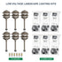 6 Pagoda Path Lights Expansion Kit