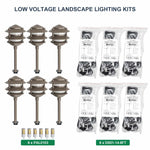 6 Pagoda Path Lights Expansion Kit
