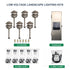 6 Pagoda Path Lights, 1 Transformer Kit
