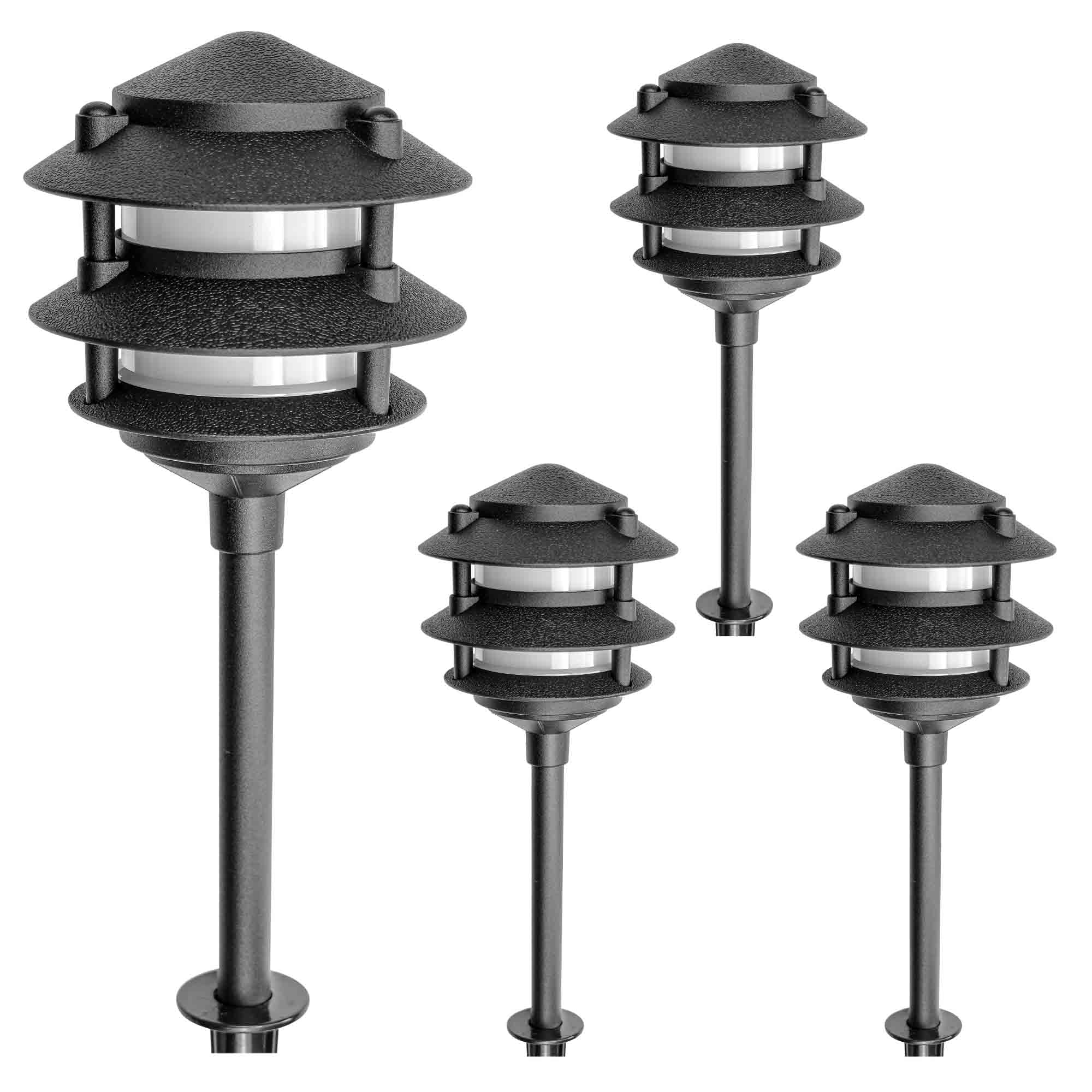 Low Voltage LED Pagoda Pathway Light - PAL0103