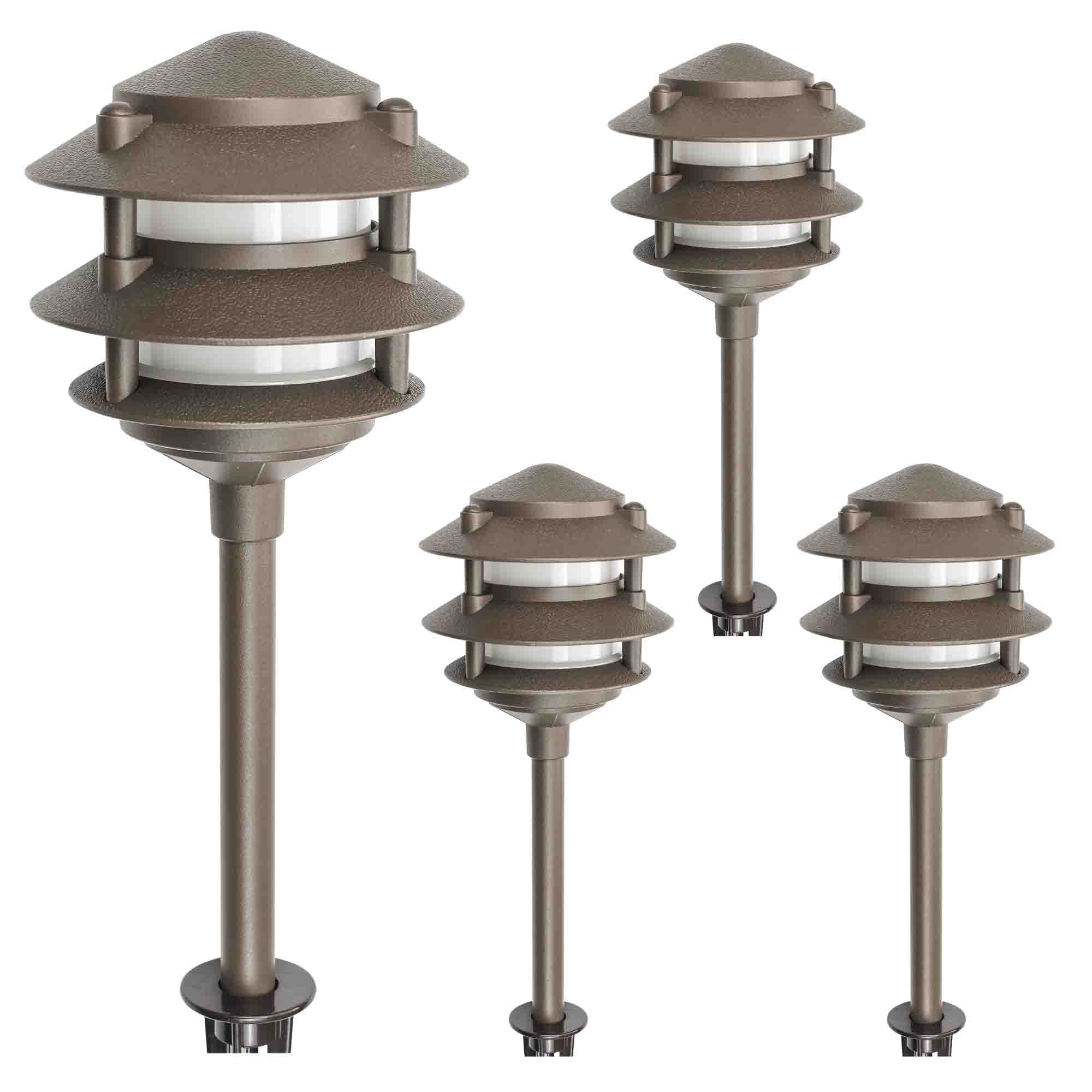 Low Voltage LED Pagoda Pathway Light - PAL0103