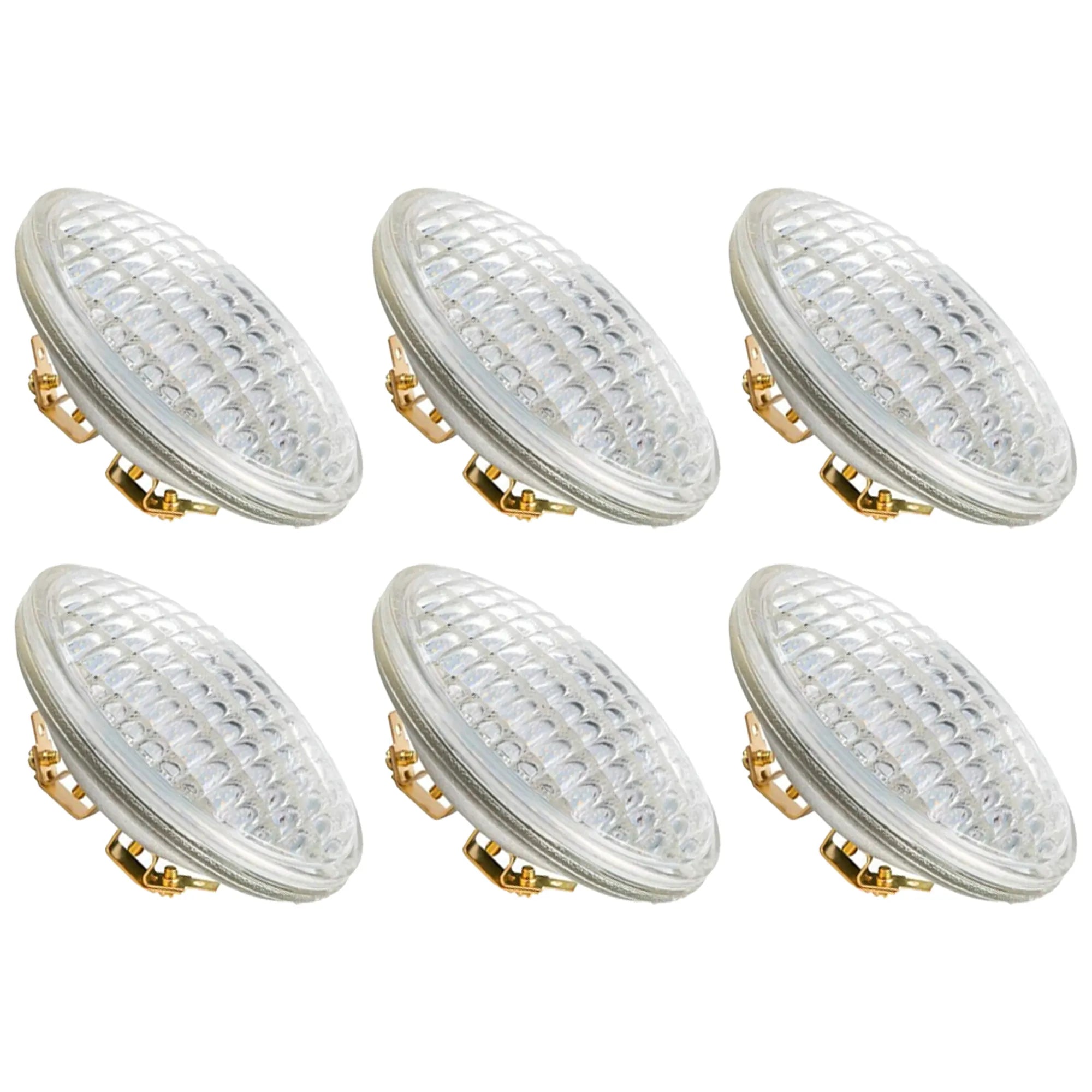 Lumina Lighting® 6W PAR36 LED Bulb | AC/DC 12V 3000K Warm White, 700 Lumens | (6-Pack)